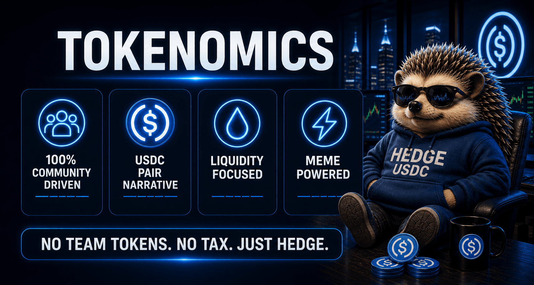 HEDGE tokenomics